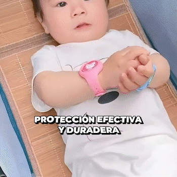 PULSERA ANTIMOSQUITOS PARA NIÑOS